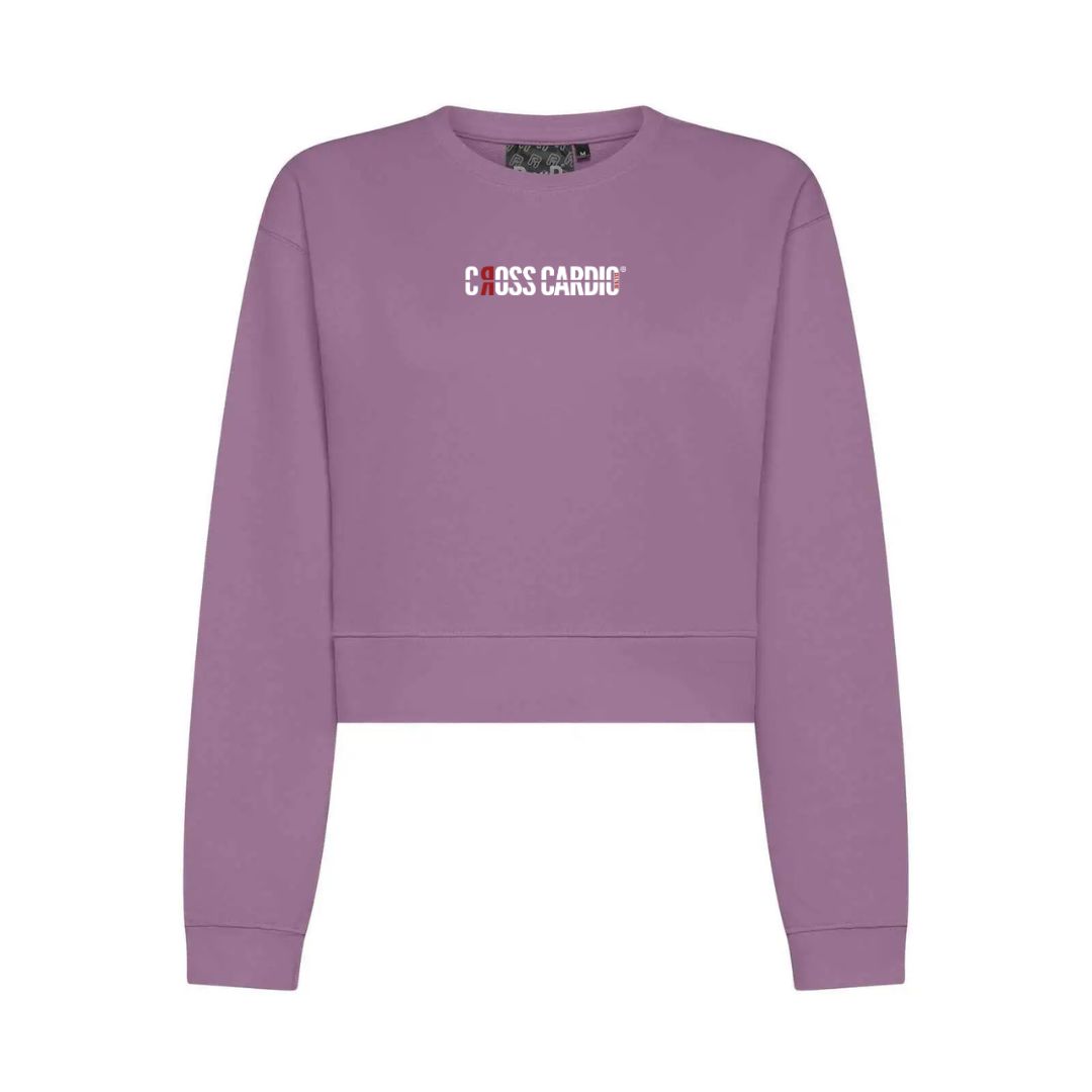 Felpa crop middle season - immagine 3